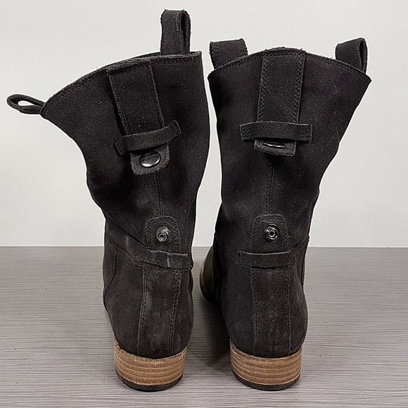 Alberto Fermani Umbria Slouch Boot, Brown Suede, Womens Size 5.5 / 35.5 - Picture 8 of 10